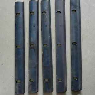 废铁玉米收割机割台摘穗棍拉茎辊两三四行板式拉筋辊刀片通用刀片