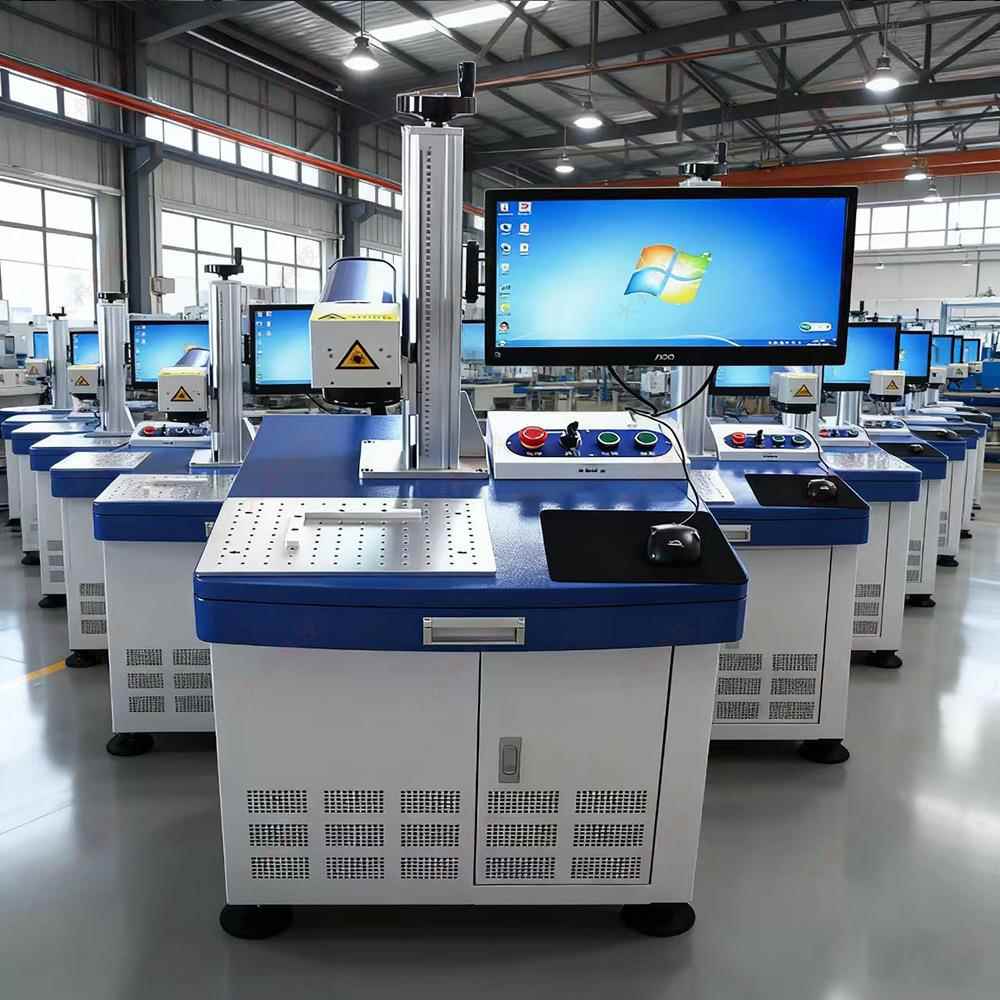 光纤激光打标机铭牌金属塑料不锈钢铝合金铁镭雕机20w30瓦刻字机