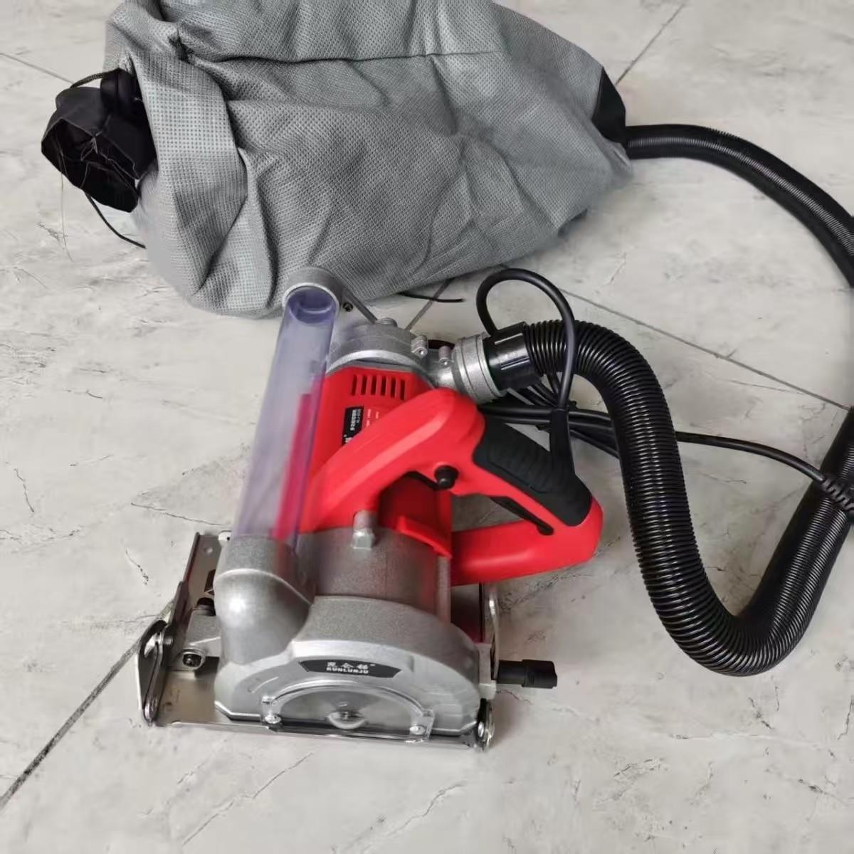 昆仑锯木工多功能大功率手提无尘锯木工专用木工切割吸尘一体锯
