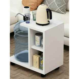 饮水机置物架桶装水架子纯净水桶收纳层架落地茶几边几茶水柜一体