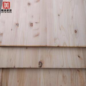 日本桧木直拼板 环保衣柜橱柜家具实木板板材 茶室榻榻米桧木板材