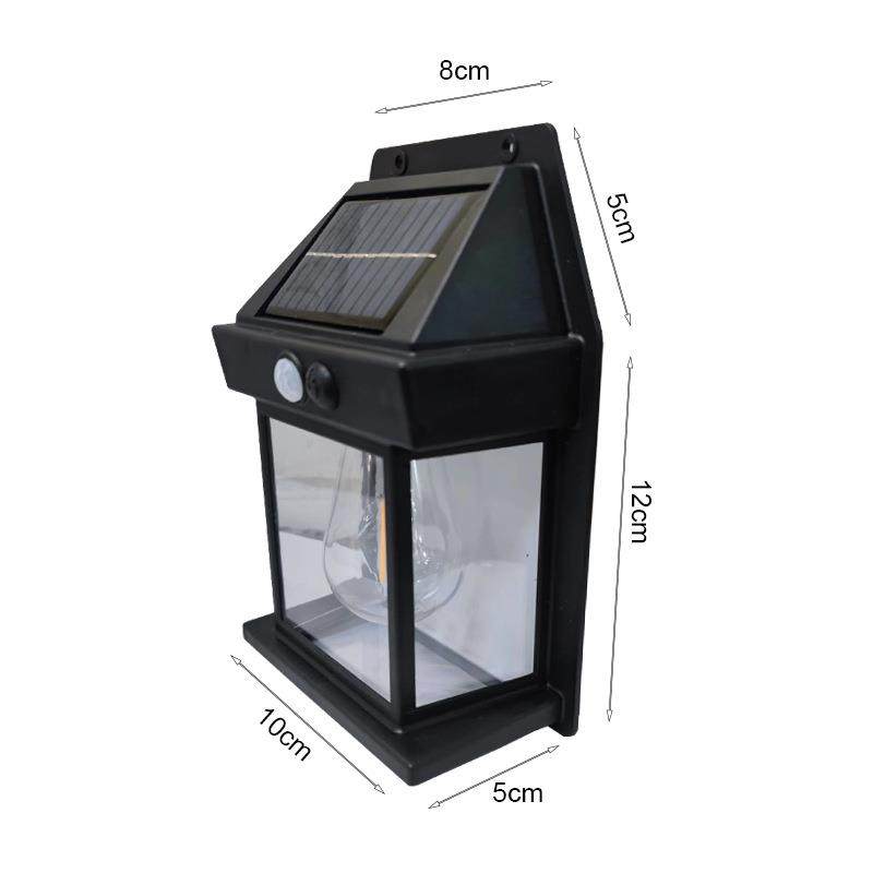 太阳能庭院灯泡钨丝壁灯户外防水LED室外家用氛围灯围墙篱笆X20