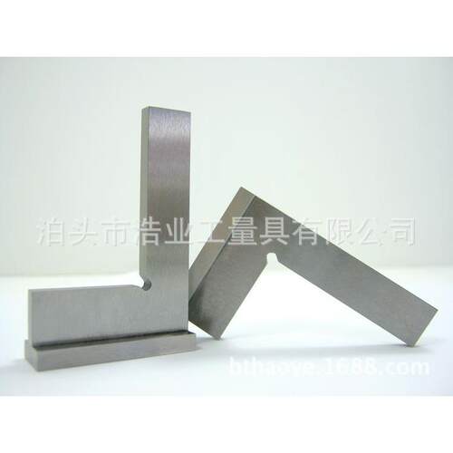 不锈钢内外90带钳座拐直75x50角尺75x50尺靠尺工测量度划线用
