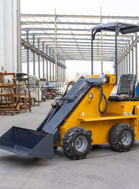 厂家直供轮式滑移装载机 材料装载土地改造矿业运输 Seat Loader