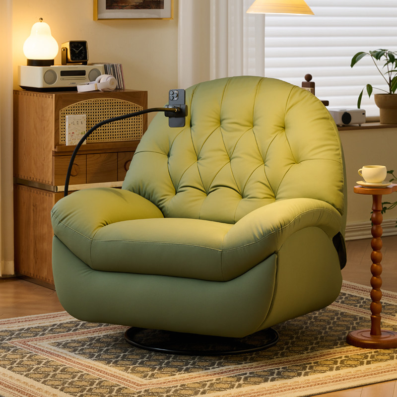超舒服可躺沙发多功能太空客厅轻奢休闲电动单人懒人摇摇椅可旋转
