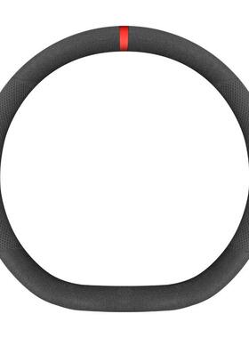 标致307/308方向盘套408/508L标志2008/4008专用5008翻毛皮冬把套