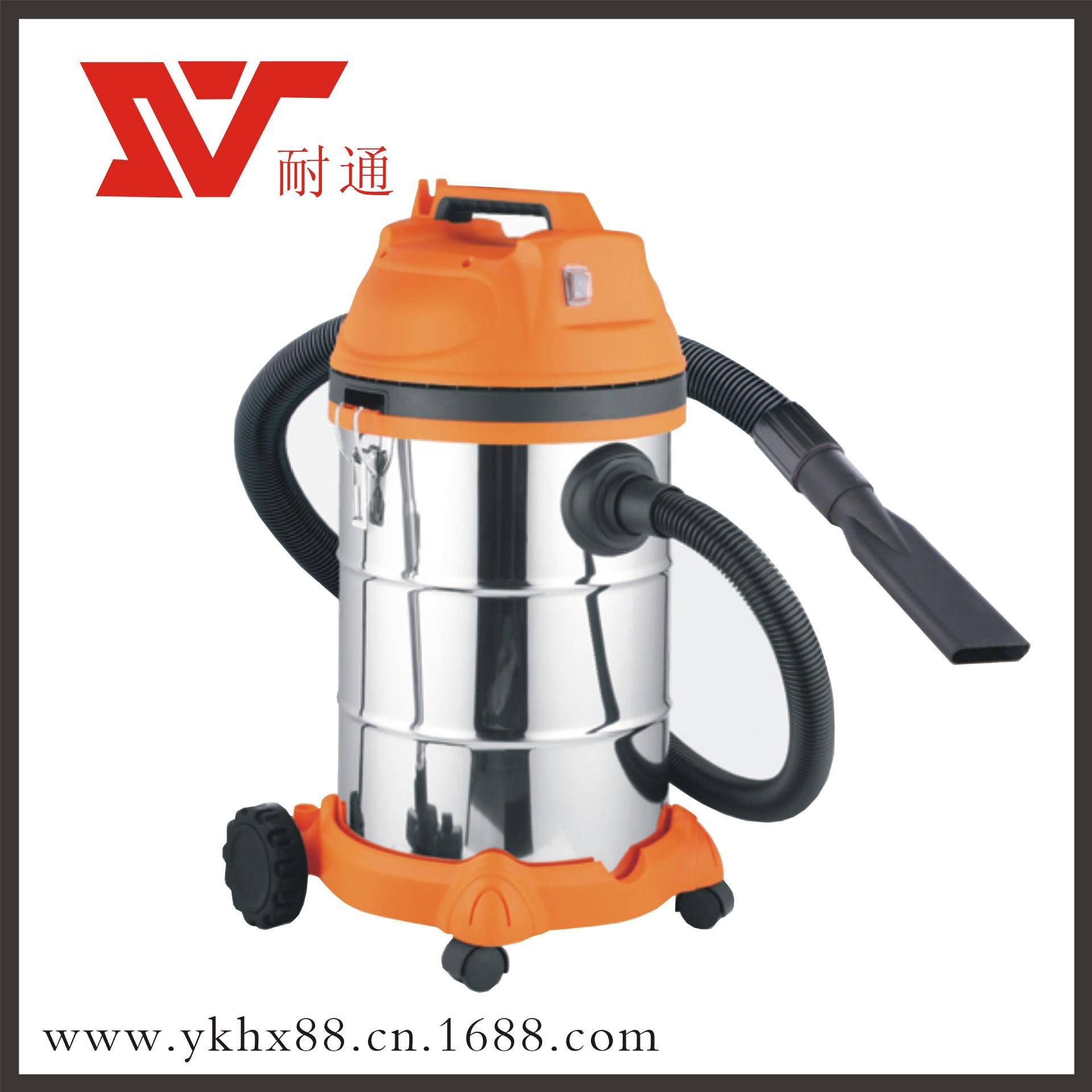 48V60V干湿两用车用桶式吸尘器移动洗车设备改装洗车场吸尘吸水机