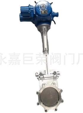 PZ973X-16P不锈钢电动刀型闸阀对夹法兰式排渣阀