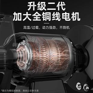 砂轮机小型家用磨刀机器工业级电动沙轮机打磨抛光防护罩 质造台式