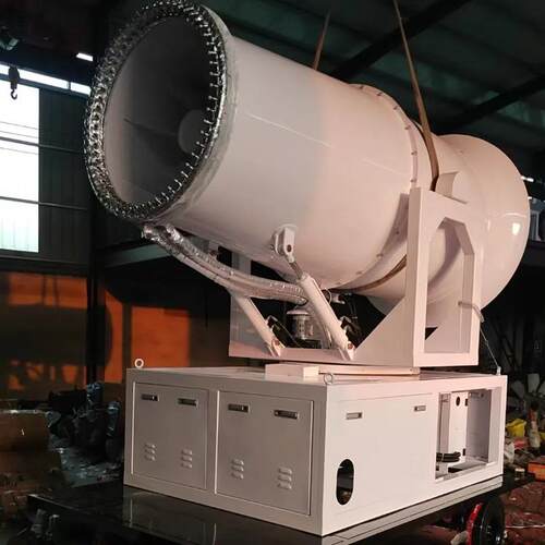 WP100雾炮机、移动式射雾器 煤场除尘100米远程射雾器