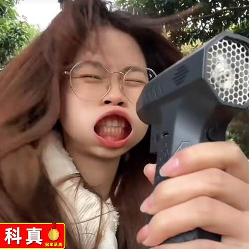 涡轮暴力风扇超高速无刷马达20万转手持可携式大功率强力吹风机除