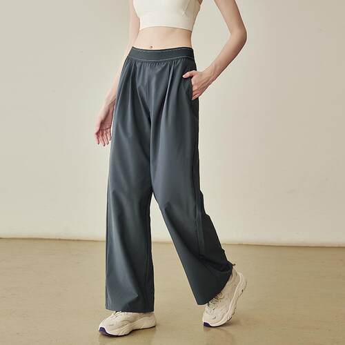 Sunscreen yoga pants for women, high waist slimming