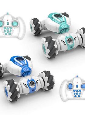 Gesture sensing remote control toy deformation car drift