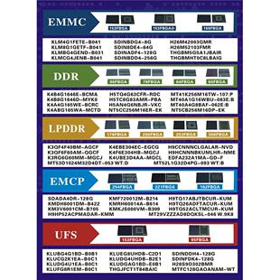 KE4CN2L2SA8H2A BGA162球 EMCP 4+8 4GB拆机植锡测试好