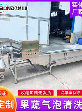 华牌  油沙豆清洗机 能低气泡清洗机耗不锈钢材邦质多功能PAQ清洗