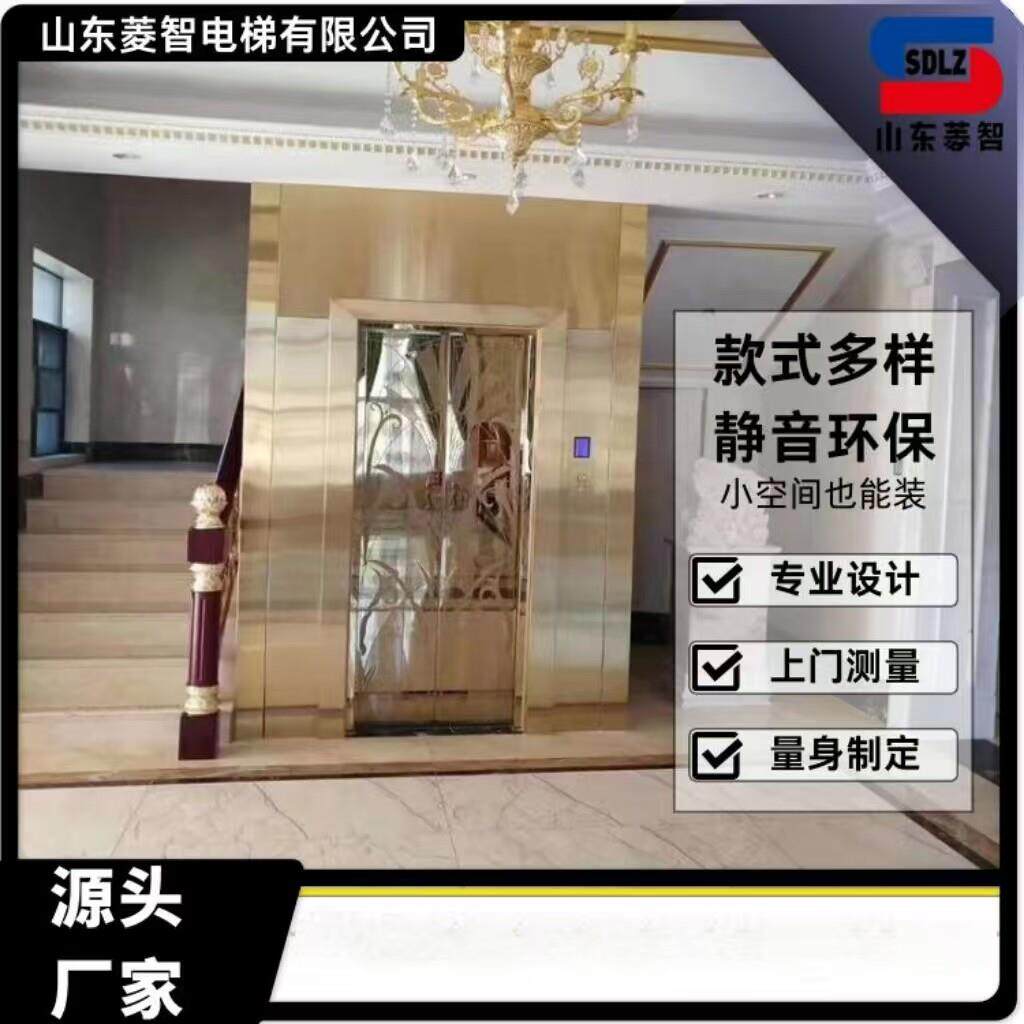 别墅电梯三层家用小型电梯二层室内外观光无机房曳引液压升降台