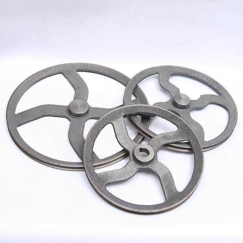 厂77家直供槽A型角皮带铸轮铁三皮带轮减速机皮带单轮来图加工做