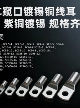 线耳窥口铜鼻子SC2.5/4/6/10/16/25/35/50/70/95/120/150/185/240