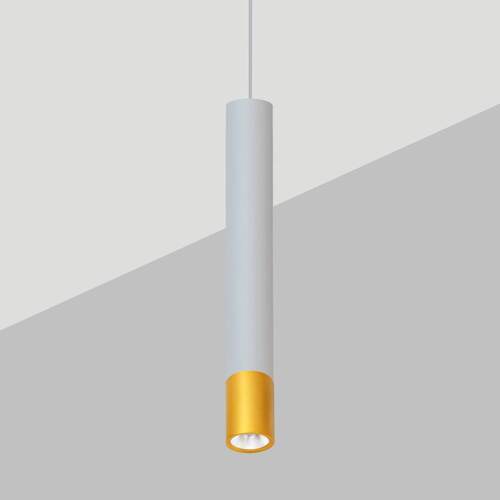 led吧台吊灯北欧明装筒灯个性创意单头餐厅长筒吊线灯楼梯灯