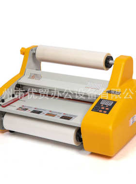 单双面覆膜卷膜机小型覆膜机半自动FM3520工厂店升级版封膜机