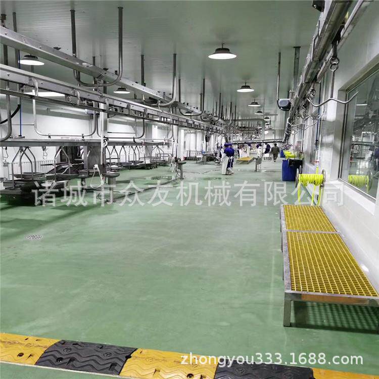 众友羊屠宰流水线整羊脱毛机屠宰加工设备1