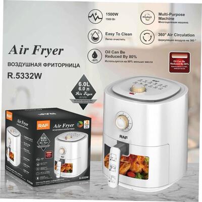 high quality 6L electric air fryer Touch Screen Air fryer
