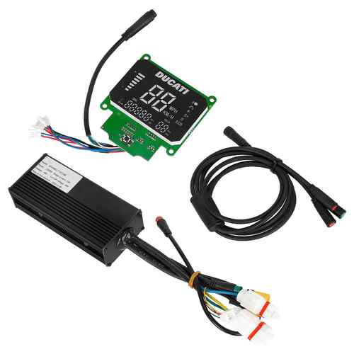 DUCATI48V1200W双刹仪表MW21控制器XT90头/品字头7芯延长通讯线