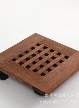 可移动厚实花托万向花架装饰摆件