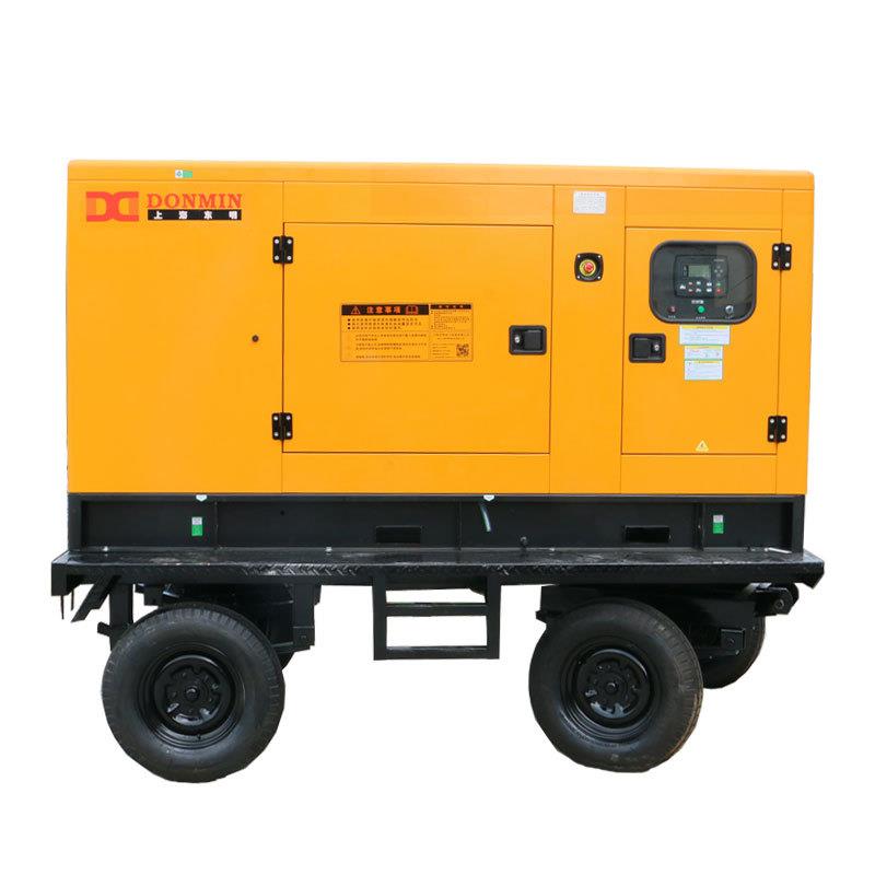 东明DONMIN400kw玉柴拖车低噪音型柴油发电机组GF2-400Y(T)-1