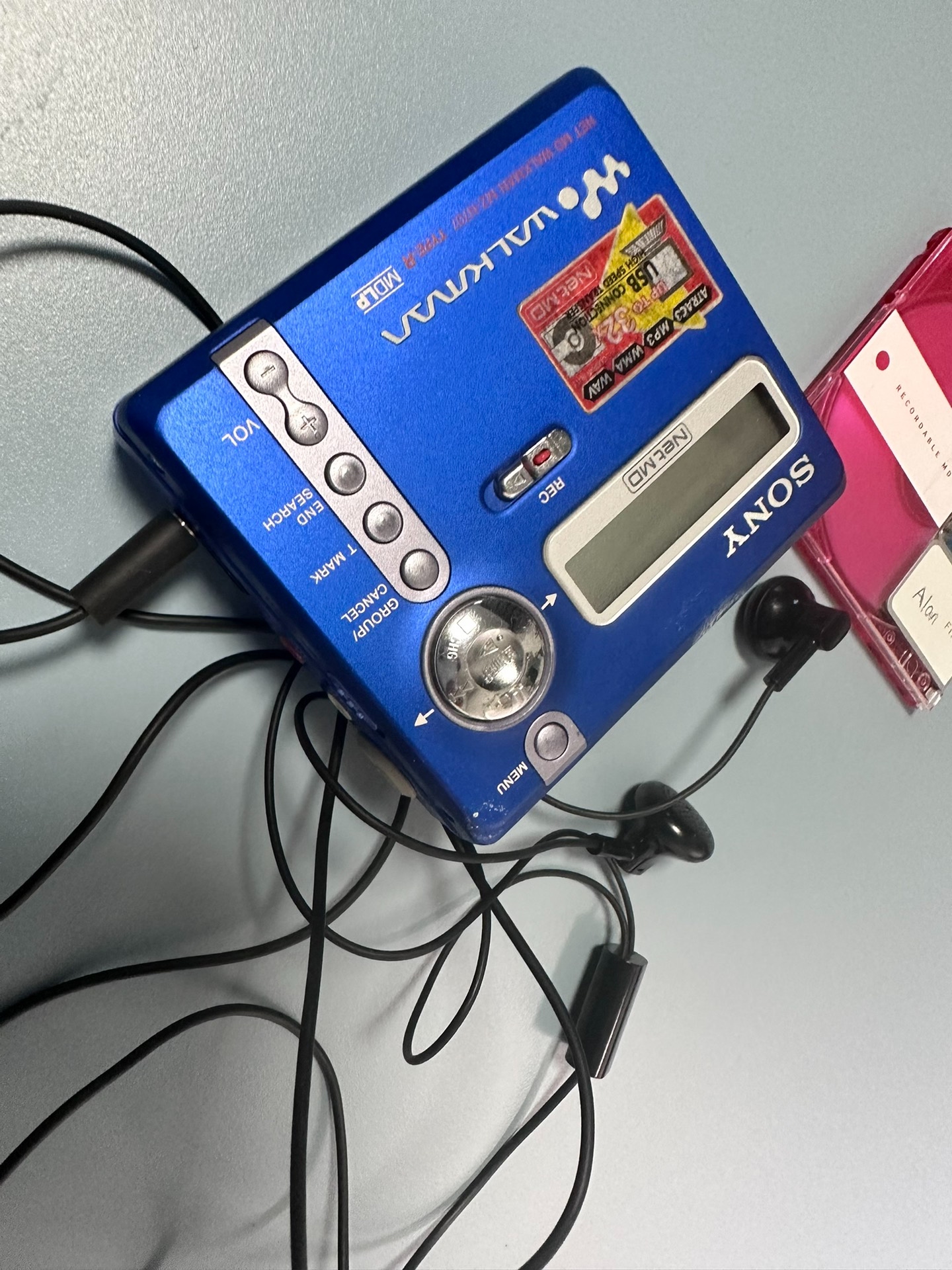 소니 MD 워크맨 MZ-N707 실버 (개인 1인 소유, 녹음 지원) 4