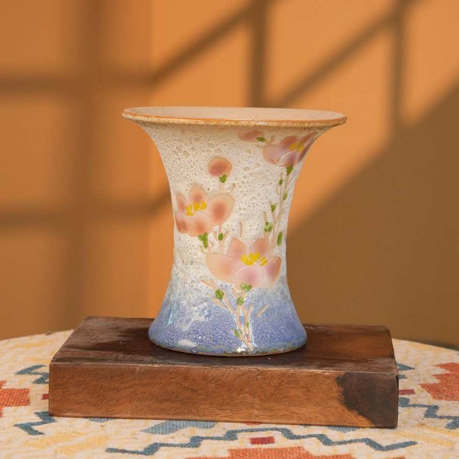 景德镇陶瓷花盆中式手工蛮腰客厅大号绿色盆景兰花三角梅专用花器