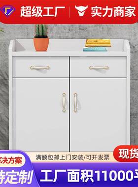 办公家具简约现代经理会议室板式茶水柜资料文件柜子8060矮柜