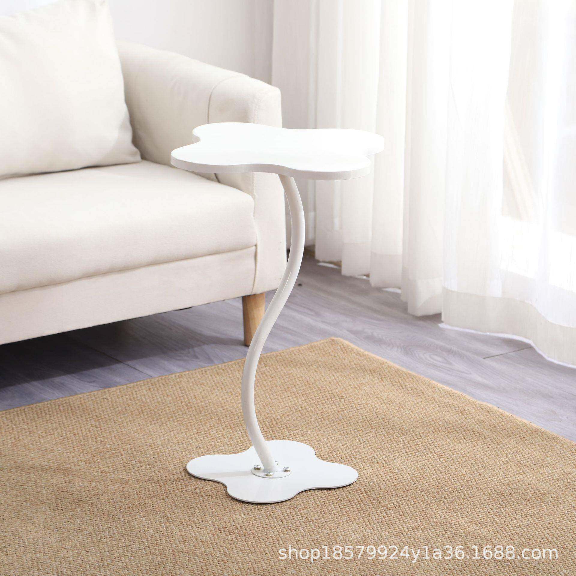 边几客厅家用2026新款网红奶油风小户型沙发边几小茶几床头小桌子