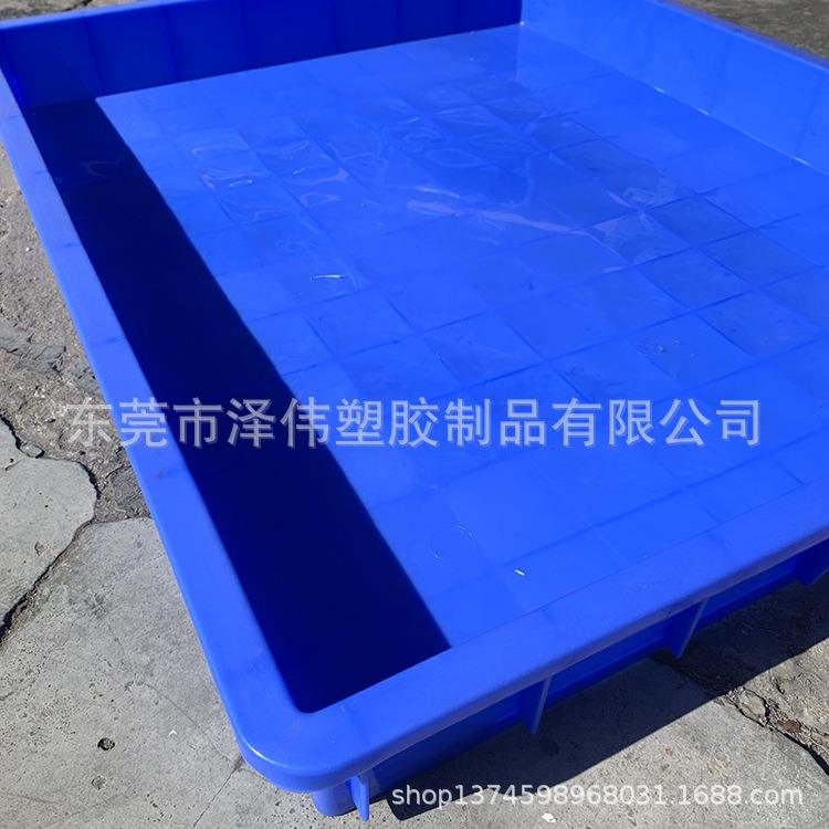 塑料方盘长方形黄粉虫养殖盘宠物笼塑料盘电子元件浅盘食品周转盘