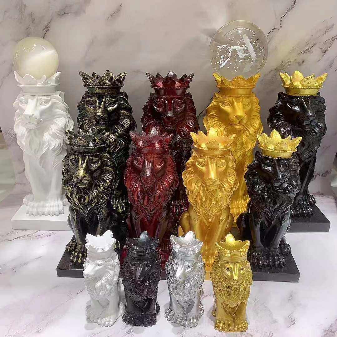 狮子底座  水晶球底座树脂工艺品 水晶玉石底座桌面摆件,特色手工艺,其他特色工艺品,淘宝优惠券,粉丝福利购,淘宝优惠卷