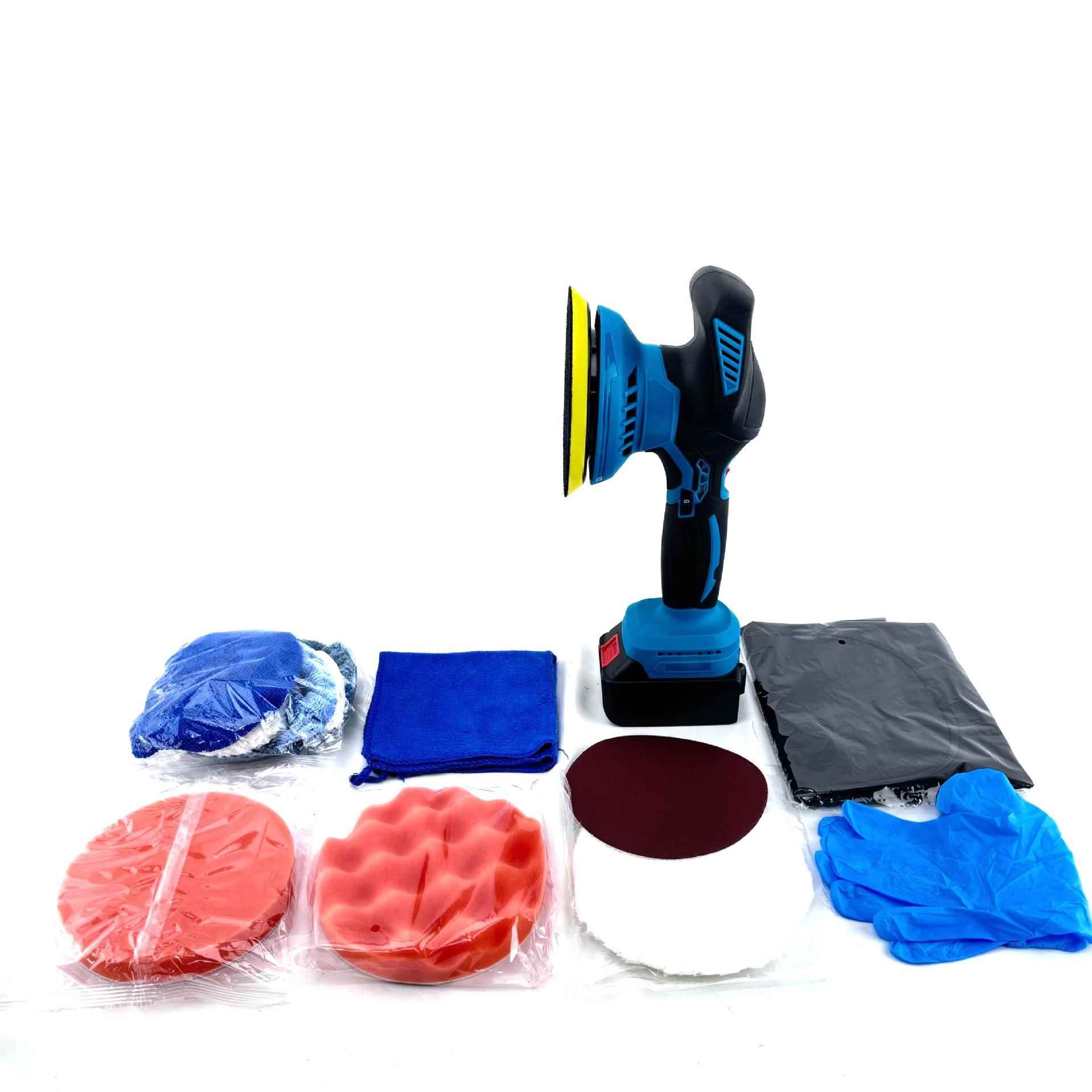 21V锂抛电光机打蜡机持无调线便捷式汽车抛光打RFK磨可速手打磨机