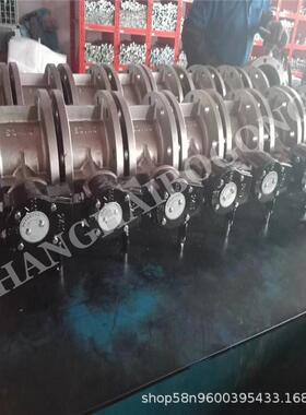 D41X-10R不锈钢316软密封法兰蝶阀水用软密封蝶阀