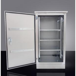 户外防水不锈钢配电箱网路机柜室外防雨监控箱设备交换机弱电柜