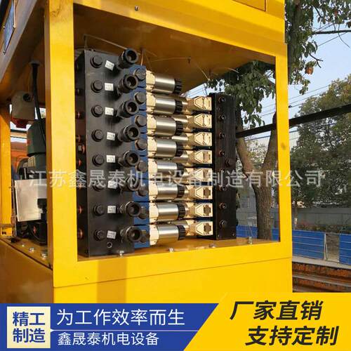 PLC 多点位同步顶升系统 电脑桥梁同步千斤顶设备