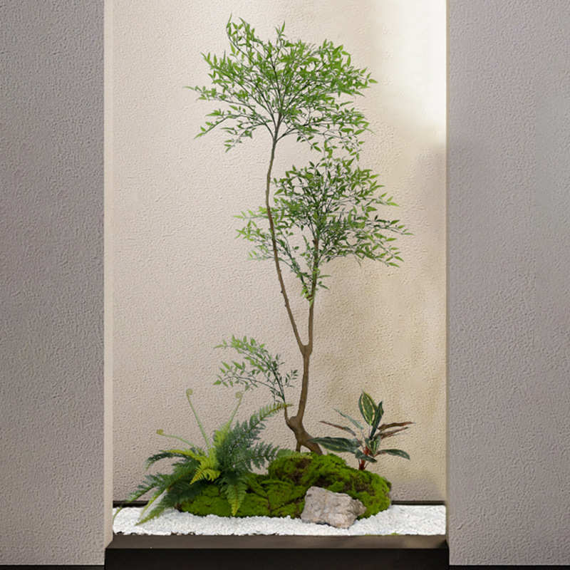 装饰树橱窗假植物景观造景树旅人蕉室内客厅摆件仿真绿植造景组合