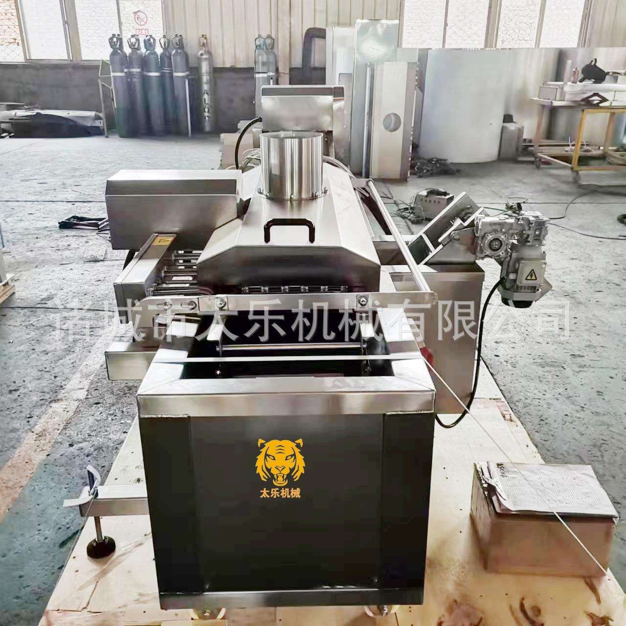 坚厂家直供小型油加炸生产线 菜饼炸机全自SVD动油油炸锅果电热