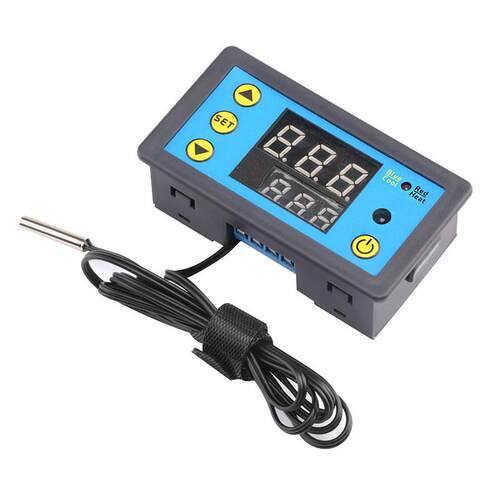 W3231数字温控器 微电脑高精度数显温度控制开关220V24V12V温控板