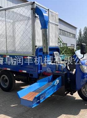 时产8吨秸秆揉丝机行走方便三轮铡草机柴油动力养殖牧场揉碎机