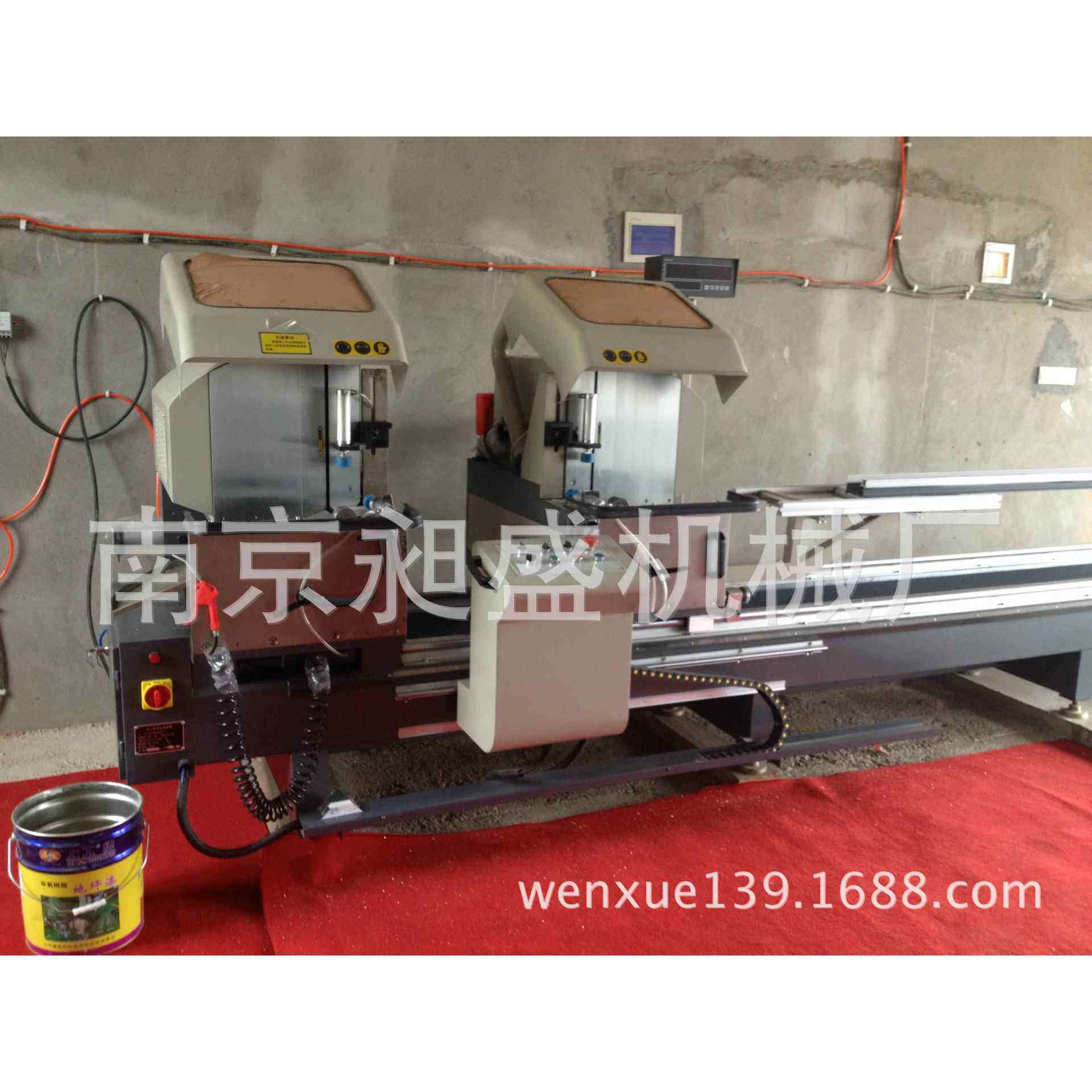 铝型材45°角切割机铝材切割机铝合金门窗设备