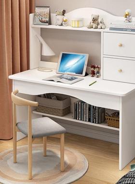 儿童学室习桌家用书桌书架一桌卧体小学男GHQ女孩作业写字桌椅套