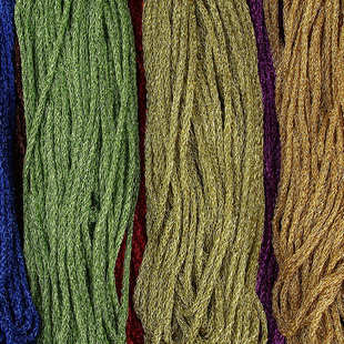 现货50m彩色金银丝网带彩丝编织无弹力工艺品线带多色可选可混搭