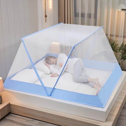 Foldable mosquito net for home installation 免安装折叠蚊帐