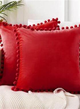 Soft Velvet Cushion Cover Decorative Pillows Throw waist