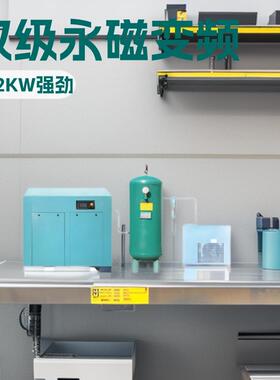 双级永磁变频螺杆式空压机132kw/27m³电压颜色可选 厂家直销包