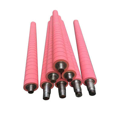 厂家供应农工机械工业用机械胶辊 耐高温硅胶辊 工业硅胶胶辊